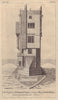 St. Thomas's Chapel, on the great Pier of London Bridge fronting the Tower 1753