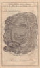 Fossil skeleton of a supposed alligator found near Whitby. GENTS MAG 1760