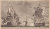 The Engagement between HMS Monmouth & Foudroyant. 1758 Battle of Cartagena 1760