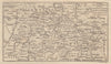 Situation of the French & Allied Armies in Germany. Hesse Kassel GIBSON 1760 map