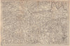 NW Bohemia. Prague Zatec Louny Rakovnik Chumtov Slany. Czechia. GIBSON 1760 map