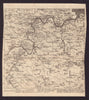 SW London & Surrey. Richmond Wandsworth Merton Kensington. GENTS MAG 1764 map
