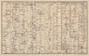 The Road from York to Berwick, Durham & Scarborough. Ferrybridge GIBSON 1766 map