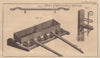 Instruments of Husbandry. Yoke for a Harrow. Cutting Roller. Gate latch 1773