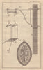 Fire Escape to be fixed on the outside of a house. Shrewsbury Abbey Church 1773