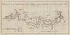 Intended Navigable Canal from Basingstoke… to the River Wey. GENTS MAG 1778 map