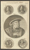 King Henry VIII. Medals of Philip & Mary. A Pelican. GENTS MAG 1778 old print