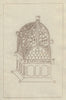 Saxon brass ornament, Abbot's staff head, found at Pershore, Worcestershire 1779