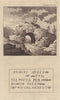 A perforated Rock in Switzerland, Pierre Pertuis, with a Roman Inscription 1782