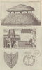 Cromlech in Jersey. Exeter See arms. St. Paul's Cross, London, in 1621 1784