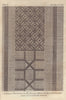 A Roman Pavement in Mr. Unwin's, Cherry Orchard at Leicester 1786 old print
