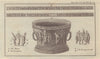 Old Mortar belonging to the Apothecaries Company of London. GENTS MAG 1789