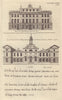 Daly's Club, Dame Street & Royal Military Infirmary, Phoenix Park, Dublin 1790