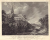 The Cathedral Church of Glasgow, Scotland. GROSE 1779 old antique print
