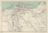 ILFRACOMBE vintage tourist town city plan. Devon. WARD LOCK 1932 old map
