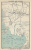 KILLARNEY & environs vintage tourist town city plan. Ireland. WARD LOCK 1927 map
