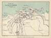 ILFRACOMBE vintage town/city plan. Devon. WARD LOCK 1908 old antique map chart