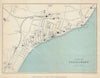 FELIXSTOWE vintage tourist town city plan. Suffolk. WARD LOCK 1913 old map