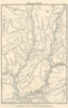 VALE OF NEATH vintage tourist map. South Wales valleys. WARD LOCK 1925 old