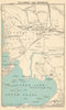 KILLARNEY & environs vintage tourist town city plan. Ireland. WARD LOCK 1951 map