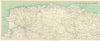 EXMOOR & NORTH/SOMERSET COAST. Bideford Barnstaple Ilfracombe Minehead 1926 map