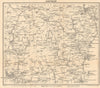 DARTMOOR. Chagford Moretonhampstead Exeter Plymouth Torquay Dartmouth c1948 map