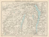 WINDERMERE & CONISTON WATER. Ambleside Lake District Cumbria. WARD LOCK 1926 map