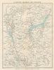 ULLSWATER, GRASMERE & THIRLMERE. Lake District. Cumbria. WARD LOCK 1926 map