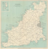 GUERNSEY inset Herm & Jethou. St Peter Port. Channel Islands. WARD LOCK 1911 map