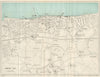 HERNE BAY vintage tourist town city resort plan. Kent. WARD LOCK 1929 old map