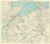 NW WALES. Llandudno Caernarvon Snowdonia Anglesey Bangor. WARD LOCK 1951 map
