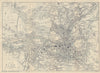BATH vintage town/city plan. Somerset. WARD LOCK 1913 old antique map chart