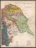 EAST YORKSHIRE Geological map. STANFORD 1907 old antique plan chart