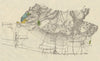 BURGUNDY BOURGOGNE VINEYARD MAP Beaune Comblanchien Ladoix-Serrigny RODIER 1920