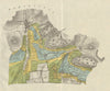 BURGUNDY BOURGOGNE VINEYARD MAP Aloxe-Corton Pernand Savigny-Beaune RODIER 1920
