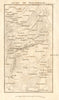 Lines of Wissembourg 1793. War of First Coalition. Bas-Rhin 1817 old map
