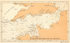 English Channel currents 6 hours before high water at Dover. ADMIRALTY 1943 map