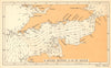 English Channel currents 4 hours before high water at Dover. ADMIRALTY 1943 map