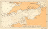 English Channel currents 1 hour after high water at Dover. ADMIRALTY 1943 map