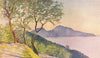 NAPOLI. 'Capri' by Augustine Fitzgerald. Naples 1904 old antique print picture