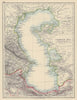 CASPIAN SEA. Baku Persia Astrakan. 