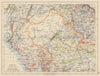 BRITISH INDIA NW. Rajputana (Rajasthan) Sindh Gujarat Malwa. JOHNSTON 1910 map