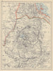 ABYSSINIA. Tigre Amhara Shoa Godjam. Ethiopia Eritrea. JOHNSTON 1910 old map