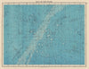ASTRONOMY. Star map Cancer Eridanua Orion Auriga Lynx Canis Major. JOHNSTON 1901