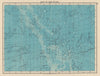 ASTRONOMY. Star map. Sagittarius Hercules Aquila Scorpio Hercules. JOHNSTON 1901