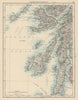 ARGYLL & BUTE. Inner Hebrides. Islay Jura Mull Kintyre Coll Tiree 1901 old map