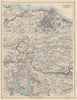 SCOTLAND. Loch Lomond & the Trossachs. Edinburgh environs. JOHNSTON 1901 map