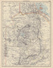 ABYSSINIA. Tigre Amhara Shoa Godjam. Ethiopia Eritrea. JOHNSTON 1901 old map