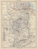 ABYSSINIA. Tigre Amhara Shoa Godjam. Ethiopia Eritrea. JOHNSTON 1901 old map
