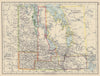 MANITOBA. Pre northward expansion. 